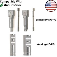 US ITl Dental CAD/CAM Lab Implant Scan Body Analog NC/RC Fits Straumann BL/BLT