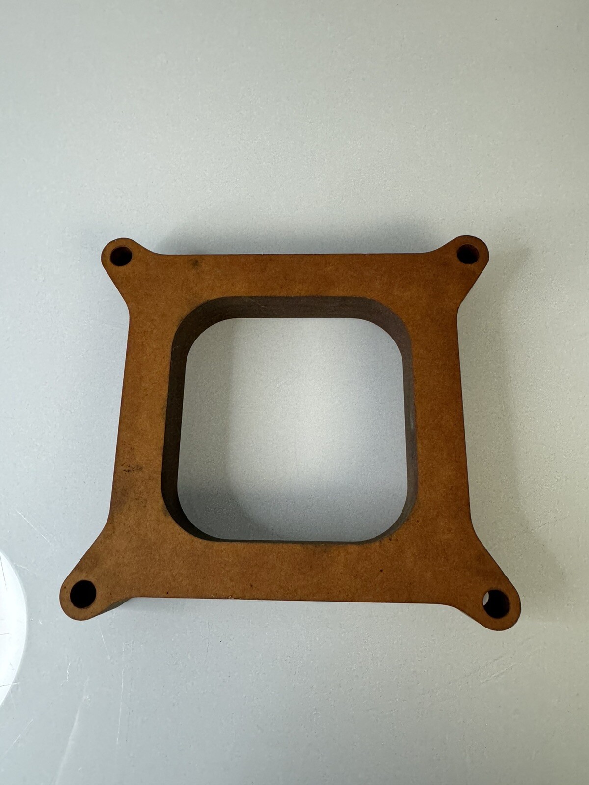 Wooden Wood Carburetor Spacer Fits General Motors GM 4 Barrel eBay