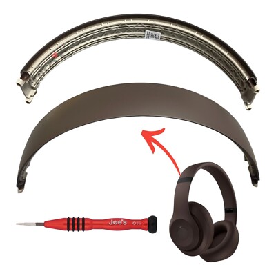 Original OEM Ersatz Kopfband Bogen Beats Studio Pro Kopfhörer (Tief Brown)