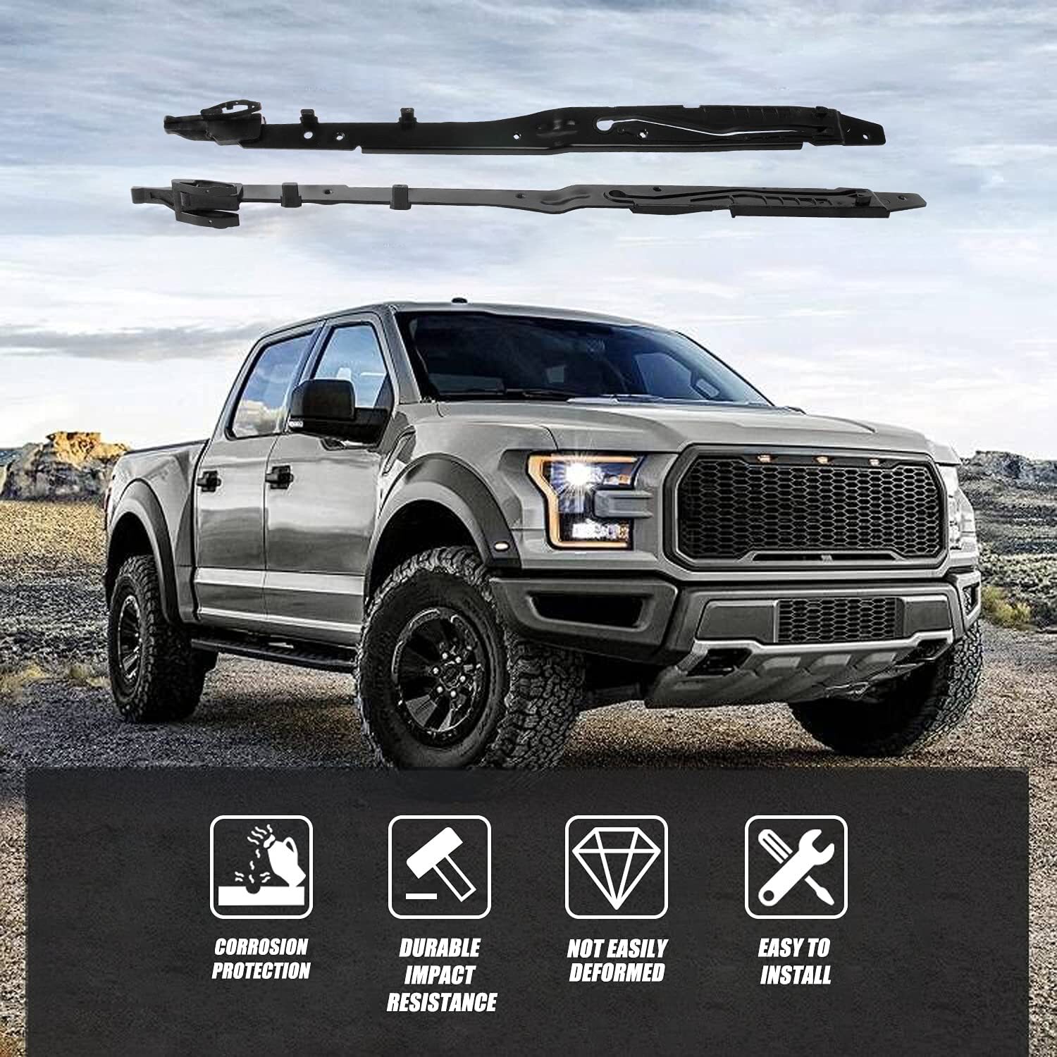 New Sunroof Repair Kit Panoramic Lift Arms Set for Ford F150 F250 F350