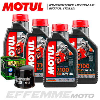 Olio Motore Motul 104092 Per Suzuki V-Strom 650 XT 21- In
