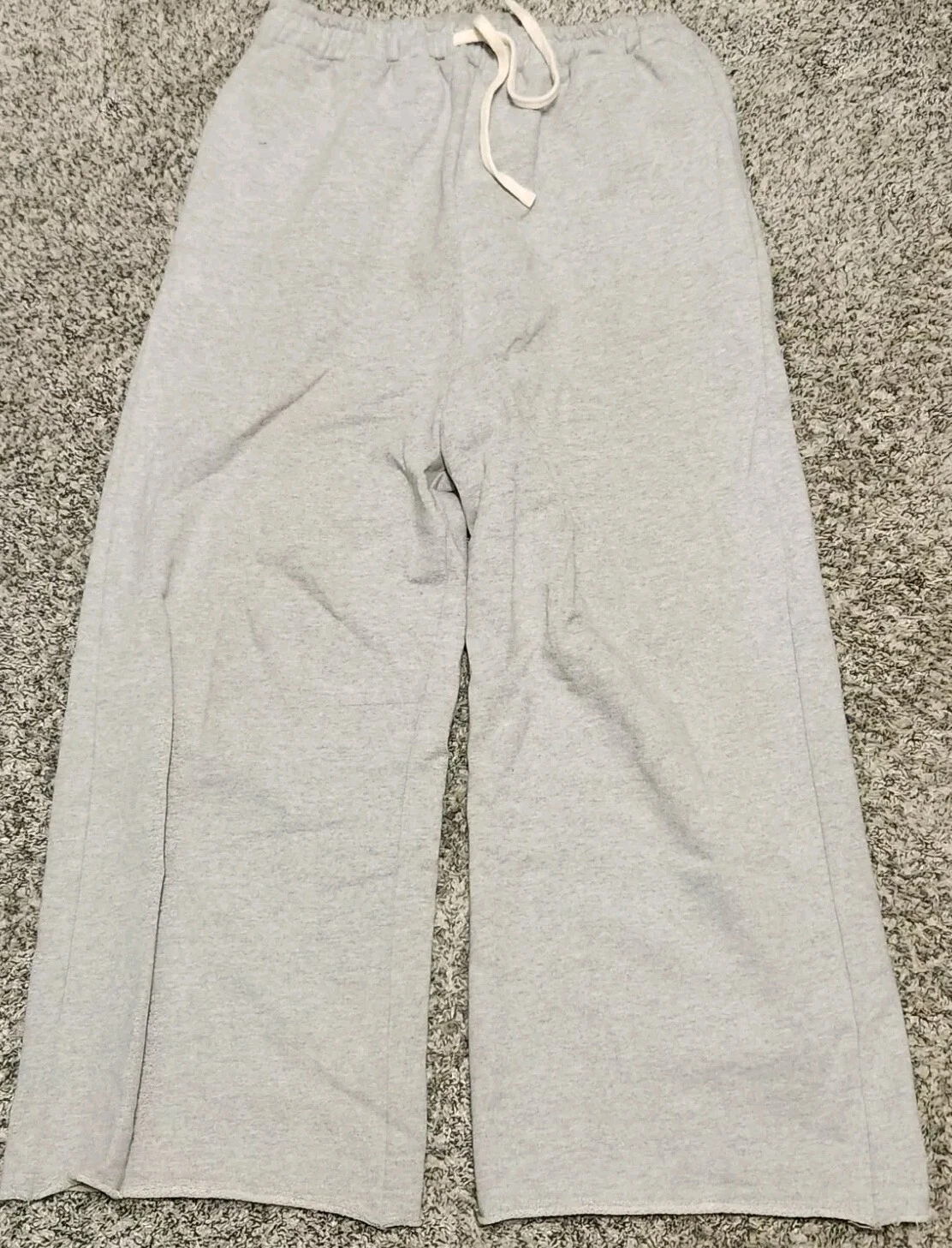 SMOCK Wide Leg Drawstring Cargo Jogger Pants SIZE L LA California