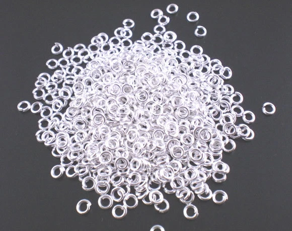 6 Connecteurs Entre-deux Forme Lune (18x11mm) - Pour Création De Bijoux, Métal Style Tibétain