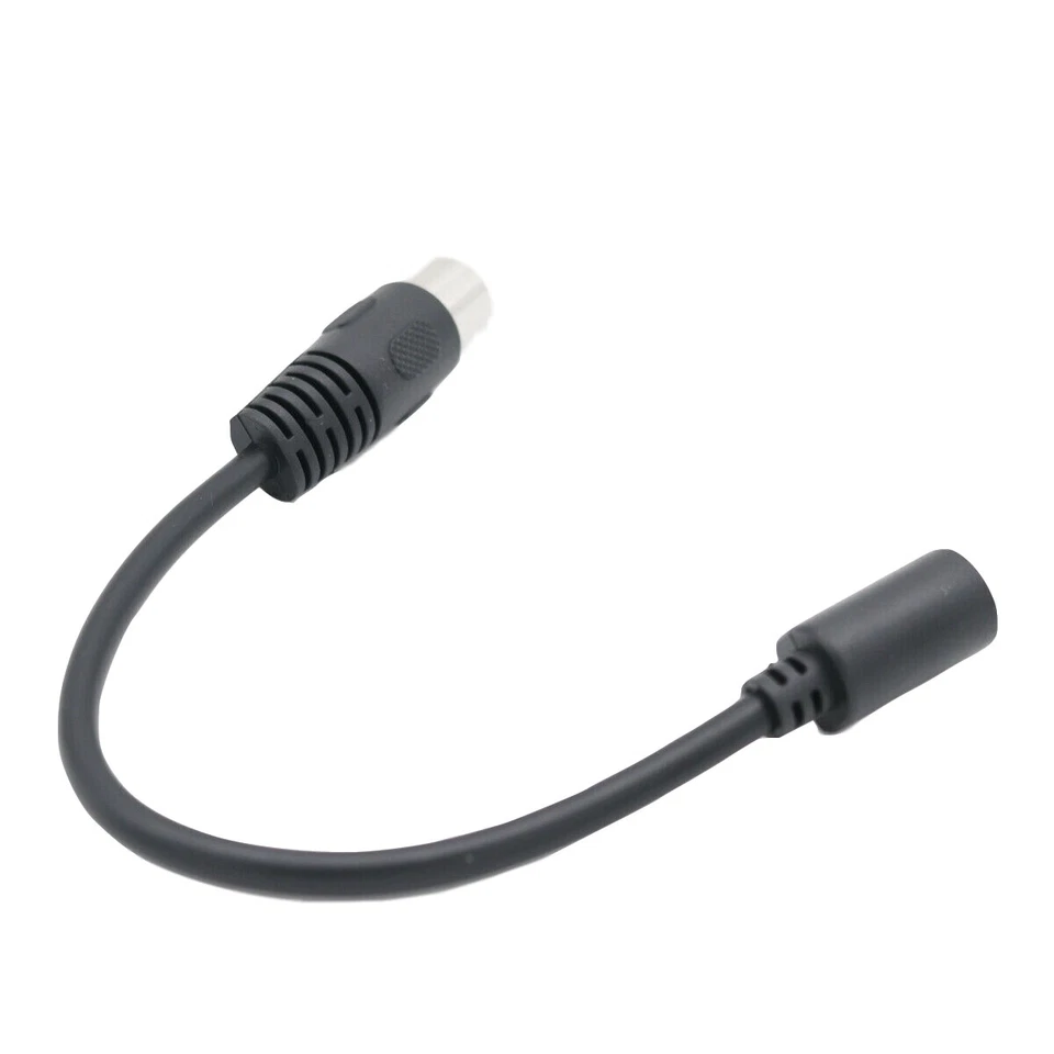 DIN5 AT Male to Mini DIN6 MDIN6 PS/2 Female PC Mac Keyboard Adapter Converter 6" - Image 3 of 4