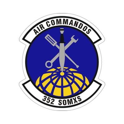 352d Special Ops Maintenance Sq (U.S. Air Force) STICKER Vinyl Kiss-Cut Decal
