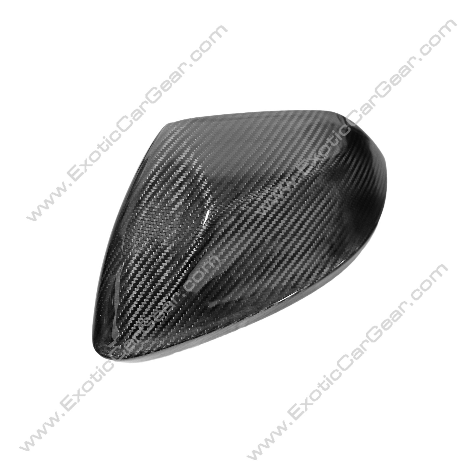 Lamborghini Urus Carbon Fiber Mirror Cap Covers with Camera Holes
