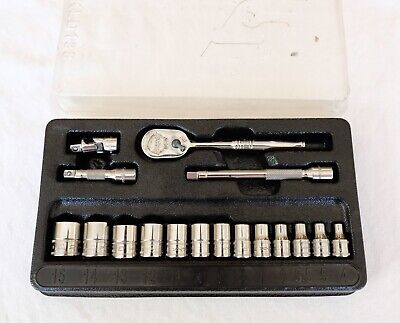 Snap-On Tools 117TMM 17 Piece 1/4”Dr 6Pt Metric Starter Set Snap-On Tools 117TMM 17 Piece 1/4”Dr 6Pt Metric Starter Set