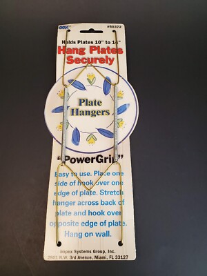 Plate Hanger Power Grip Secure 10'' to 14'' by Impex System Group Florida 