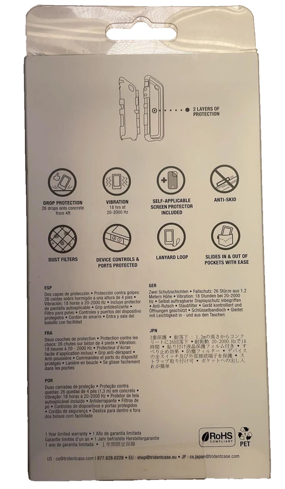 Funda Trident Aegis para LG G3 Mini - Azul Foto 3 de 4
