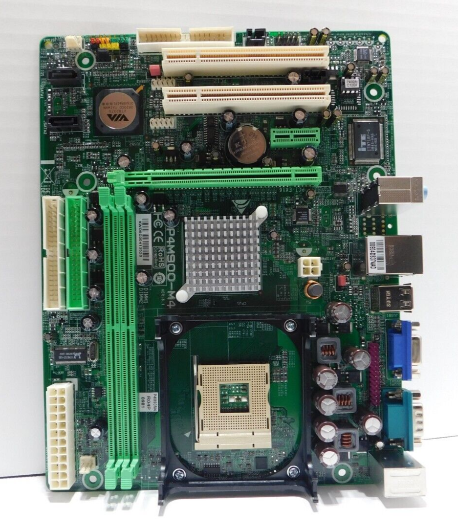 Biostar Motherboard P4M900-M4 DDR2 533/667 LGA 478 VIA P4M900 MATX