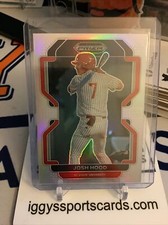 Josh Hood Silver Prizm 2022 Panini Prizm Draft Picks Baseball