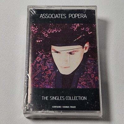 The Associates Popera The Singles Collection Sealed Cassette Tape Sire 1990