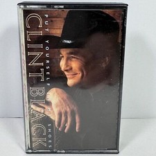CLINT BLACK Put Yourself In My Shoes - CASSETTE RCA - 1990 Country