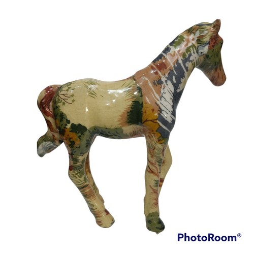 Figuras de caballo de 10"" yegua 71⁄2"" potro caballos de pie diseño de estampado de caballo de resina - Imagen 7 de 12