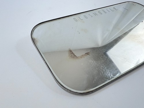 Vintage Oldsmobile Accessory Vanity Mirror Sun Visor Clip On Rat Rod Ratrod - Picture 3 of 8
