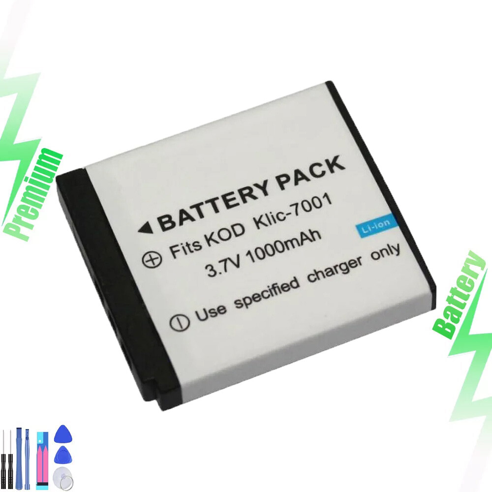 Replacement Battery for Kodak KLIC-7001 K7001 BenQ D-Li213 & Kodak K7700
