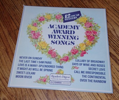 12 Oscar Winners - Academy Award Winning Songs LP Readers Digest RDA 74-D1