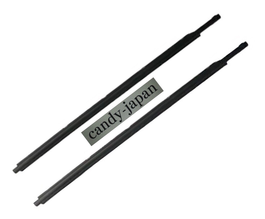 Toyota Genuine Front Door Glass Inner Weatherstrip RH LH 68172