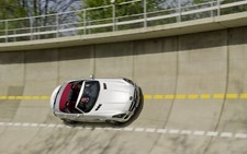 Cars roadster mercedes Desk Mat Stitched