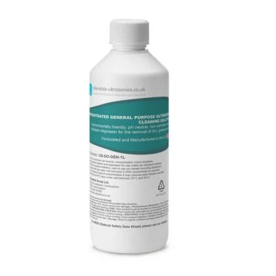 ALLENDALE ULTRASONICS Ultrasonic Cleaner Fluid General Purpose 1 litre ultrasonic cleaning solution