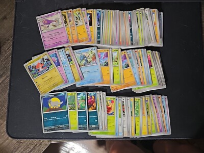 2024 Pokmon Card Lot, Uncommon, Commons, Sets - TF, SC, TM, PR | eBay