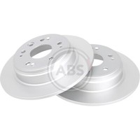 A.B.S. 2X Bremsscheibe Hinten 281 Voll FüR Honda CR-V II Rd_ Crossroad