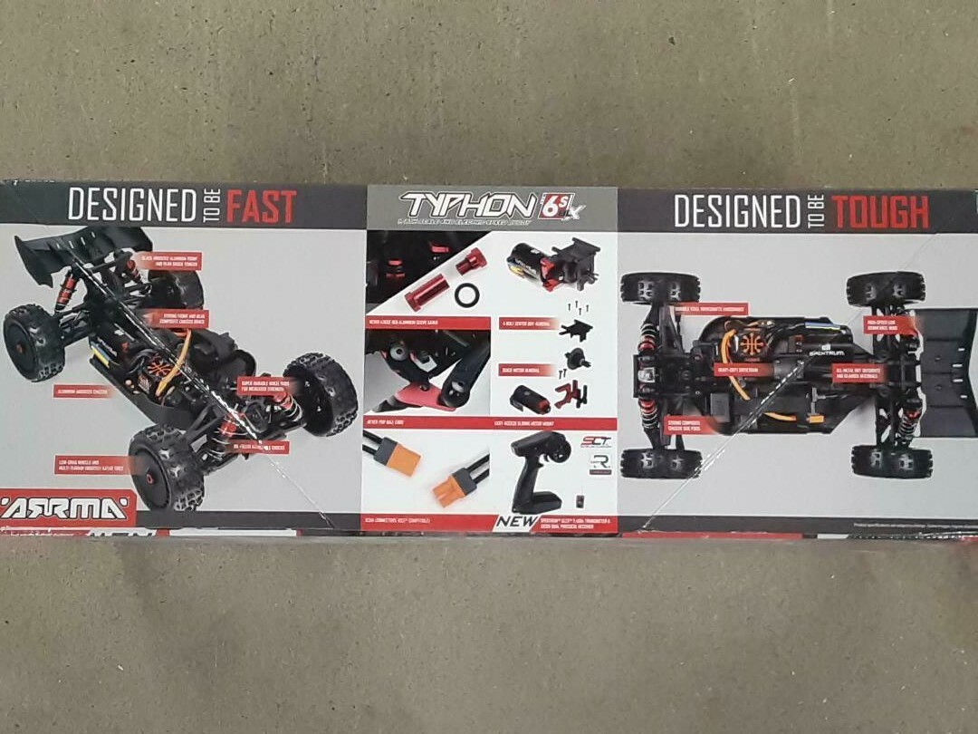 Arrma TYPHON 6s V5 BLX - Scocca Corpo (RED 2020 Copertura In - Foto 11