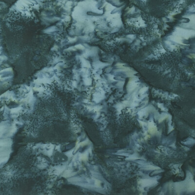 Hoffman Bali 1895 Watercolors Batik Fabric, By The Half Yard, 1895-21-TEAL