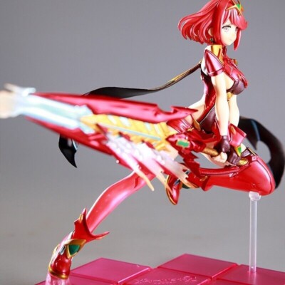 Hot !Anime figma Xenoblade Chronicles 2 Pyra red PVC Action Figure New No Box