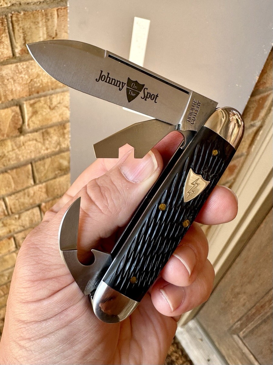 NEW GEC GREAT EASTERN CUTLERY 35 JOHNNY ON THE SPOT CAMP & TOOL