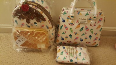 HP??Disney Princess Ice Cream Backpack Lanyard card holder crossbody bag Amazon.com: Loungefly x Disney Princess Ice Cream Mini  main image 4
