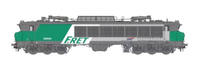 LS Models HO 10332 Electric Locomotive CC6500 FRET Livery, Casquette Logo, DC