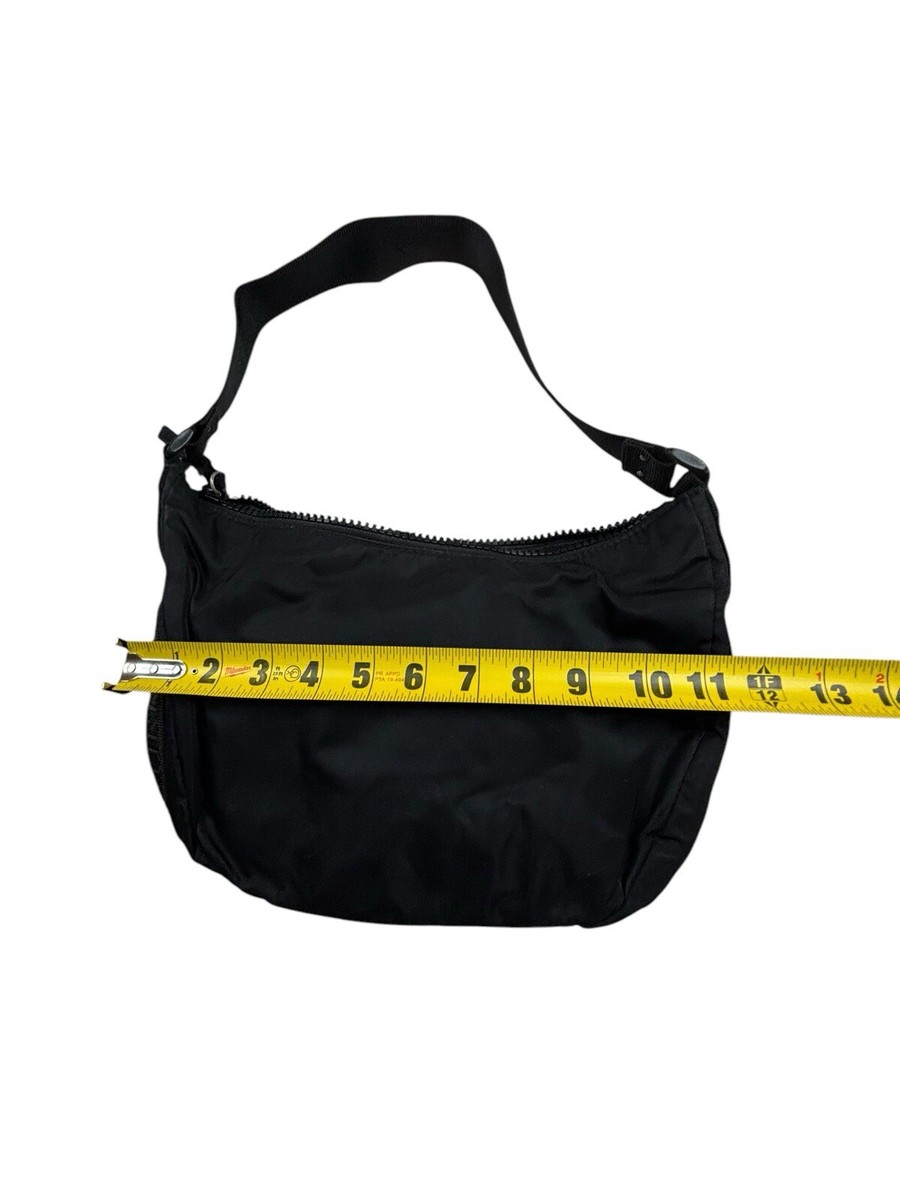 バッグ 00s RALPHLAUREN one shoulderbag hobo y2k Vintage Y2K Ralph Lauren LRL Hobo Bag Black Nylon Leather Shoulder