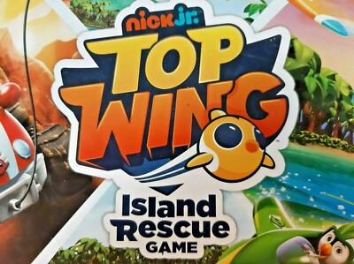 Nick Jr Top Wing Island Rescue Board Game Nickelodeon