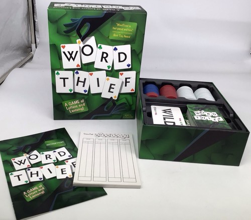 Word Thief Strategic Card Game 2009 Faby Games 9+ / 2-4 Players B - Picture 1 of 2
