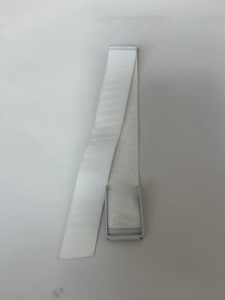 Correa de banda Whoop 4.0 superknit - blanca con hebilla blanca Foto 2 de 2