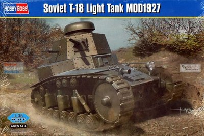 HBS83873 1:35 Hobby Boss Soviet T-18 Light Tank Mod 1927
