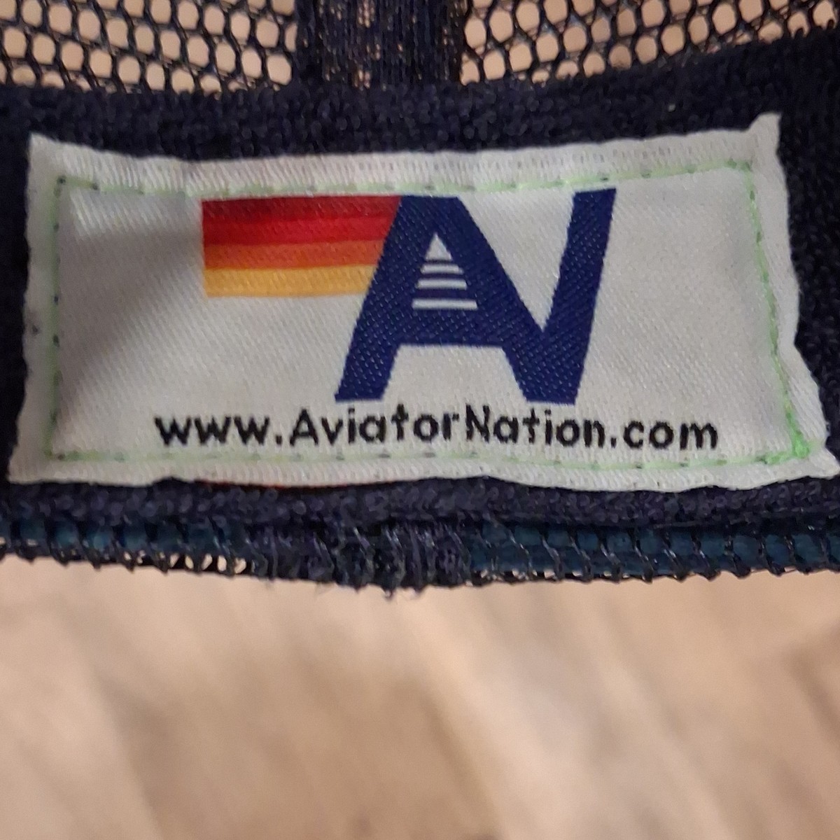 NWT  Aviator Nation Smiley -  Trucker Hat Navy Aviator Nation trucker hat | Mercari main image 2