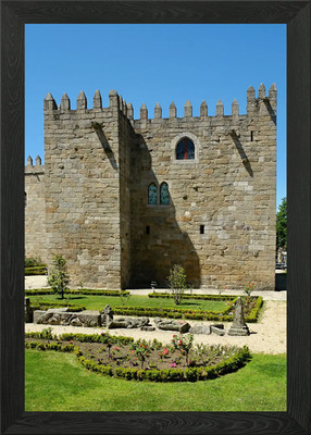 Braga Castle 02 Framed Wall Art Poster Canvas Print Picture