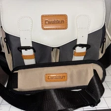 Cwatoun Universal Camera Bag White And Black With Universal  Compartment