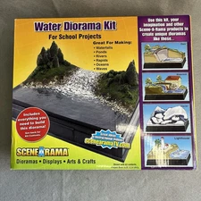 Scenearama-Basic Diorama Kit -Woodland Scenics for School Projects Trees etc new