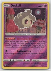 Duskull 83/236 Cosmic Eclipse Reverse Holo Common