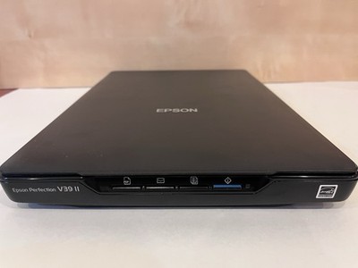 Epson Perfection V39 II flatbed document scanner, used, usb micro
