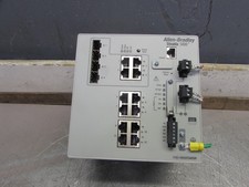 Allen Bradley 1783-HMS8TG4CGR , Stratix 5400, 12 Port Managed Switch, Clean 
