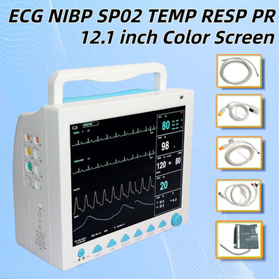 12.1 inch Screen Multi-Parameter Patient Monitor CMS8000 ICU Vital Sign Monitor
