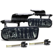 DNA MOTORING FL-ZTL-114-SM Fog Light for 99-02 Chevy Silverado 1500 2500 3500 HD
