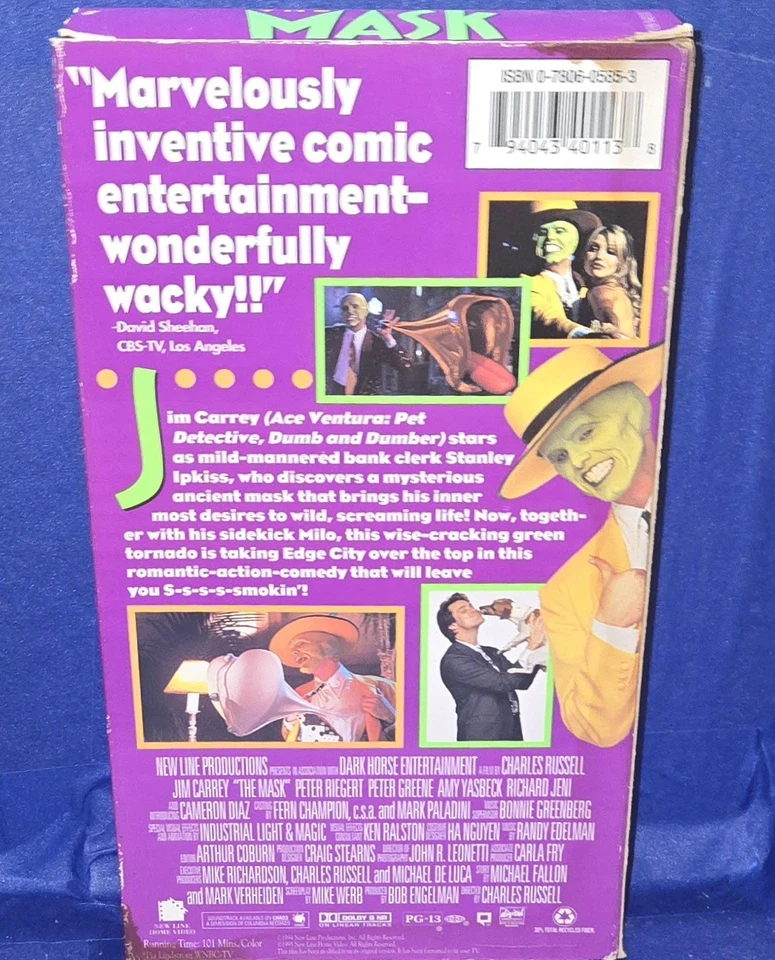 LOT OF 10 COMEDY VHS TAPES STARRING ADAM SANDLER OR JIM CARREY TESTED & WORKING - Image 3 of 4