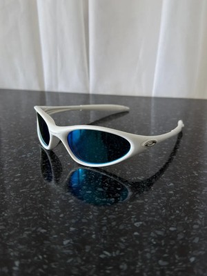 NEW Oakley Splice Sunglasses Black Chrome Bronze Black w/ Black iridium lens