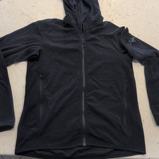 Arc'teryx Women's Fleece Zip Up Jacket Size Small Dark Gray Lightweight