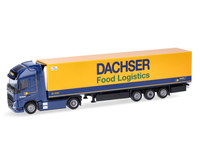 Herpa Modell Lkw 1:87 Dachser Food Logistice Volvo Fh Gl Xl KüHlkoffer H0 316798